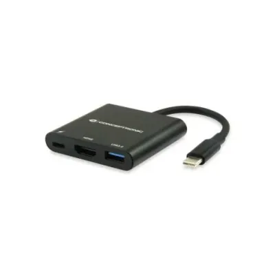 ADAPTADOR USB-C MACHO A HDMI HEMBRA 0,15CM PUERTO USB-C Y USB A