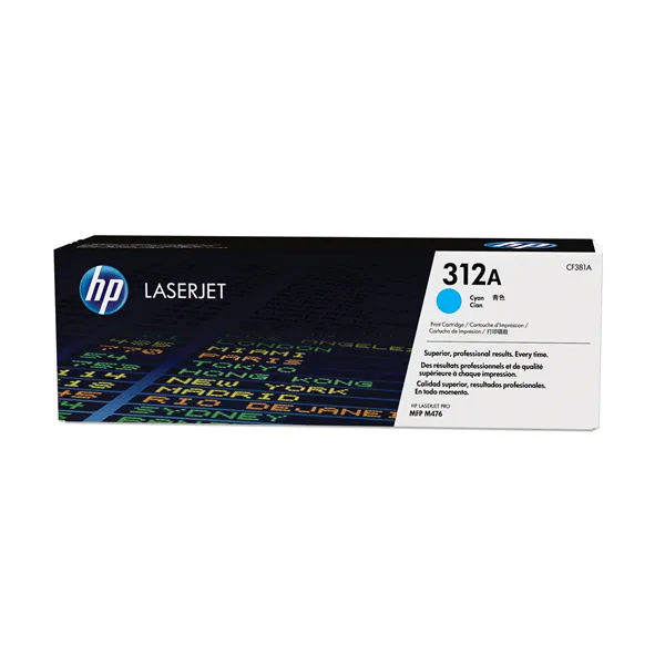 HP 312A Cian Original | Tóner CF381A