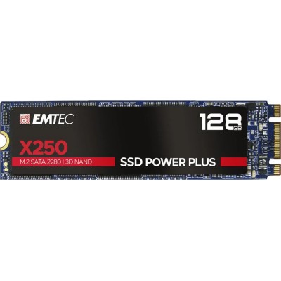 Emtec X250 SSD Power Plus 128GB M.2 a 500Mbs SATA 6GB/s 2280