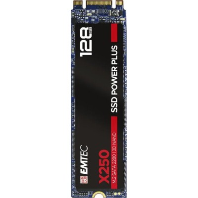 Emtec X250 SSD Power Plus 128GB M.2 a 500Mbs SATA 6GB/s 2280