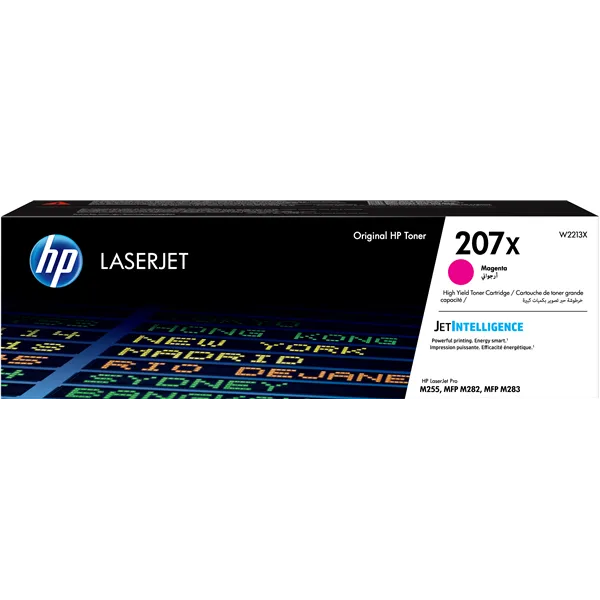 HP 207X Alta Capacidad Magenta Original | Tóner W2213X