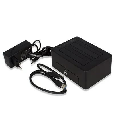 Ewent ew7014 dock station dual 2.5"-3.5" USB 3.1