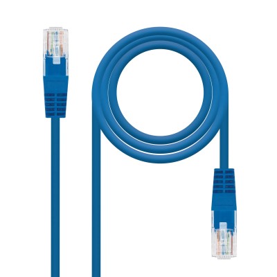 Nanocable 10.20.0403-BL cable de red Azul 3 m Cat6 U/UTP (UTP)