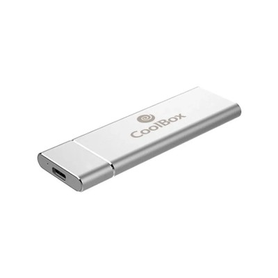 CAJA EXTERNA M.2 NVMe COOLBOX MINICHASE N31 USB 3.1 GEN2 A+C