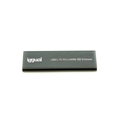 Iggual caja externa USB-c 3.1 ssd m.2 nvme y sata