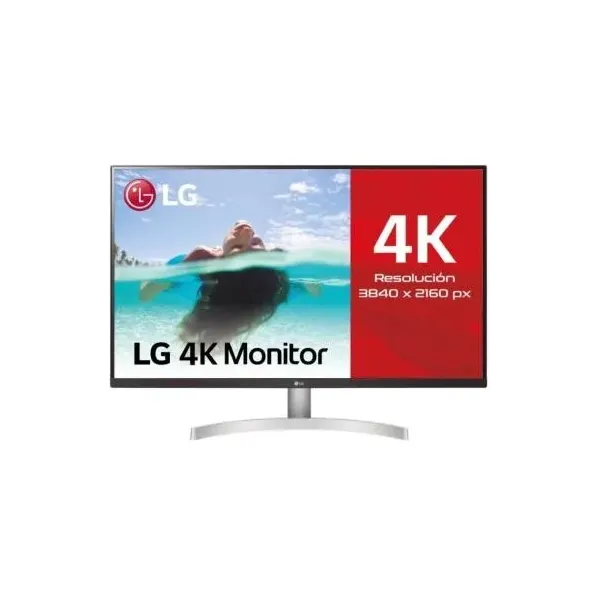 Monitor Profesional LG UltraFine 32UN500P-W 31.5'/ 4K/ Multimedia/ Blanco