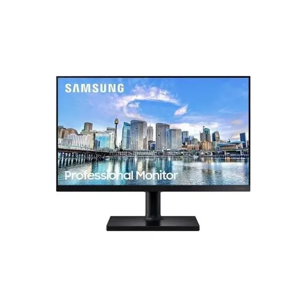 Monitor Profesional Samsung LF24T450FQR 24'/ Full HD/ Negro