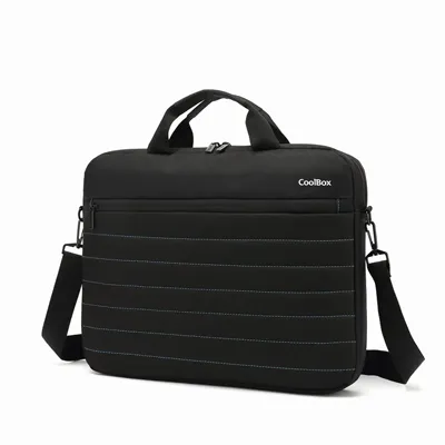 Coolbox maletin portatil 15.6" negro-impermeable