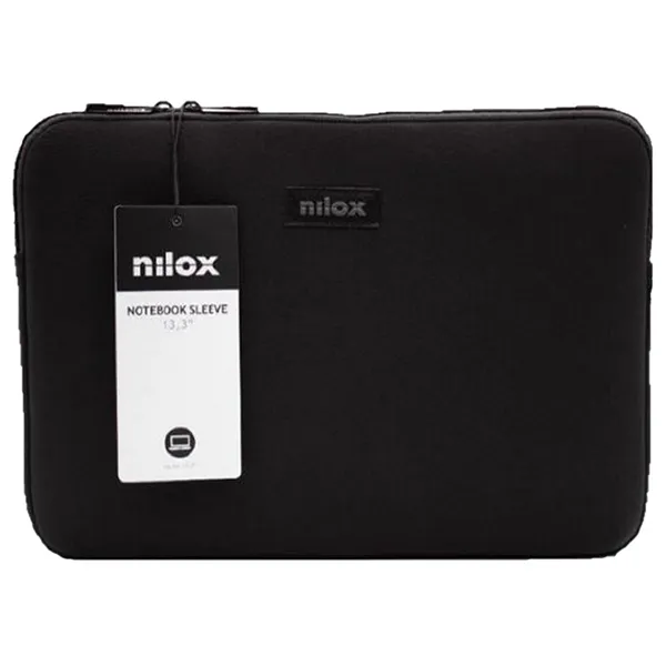 Nilox sleeve portatil 13.3" negro