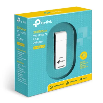 Adaptador USB - WiFi TP-Link TL-WN821N/ 300Mbps