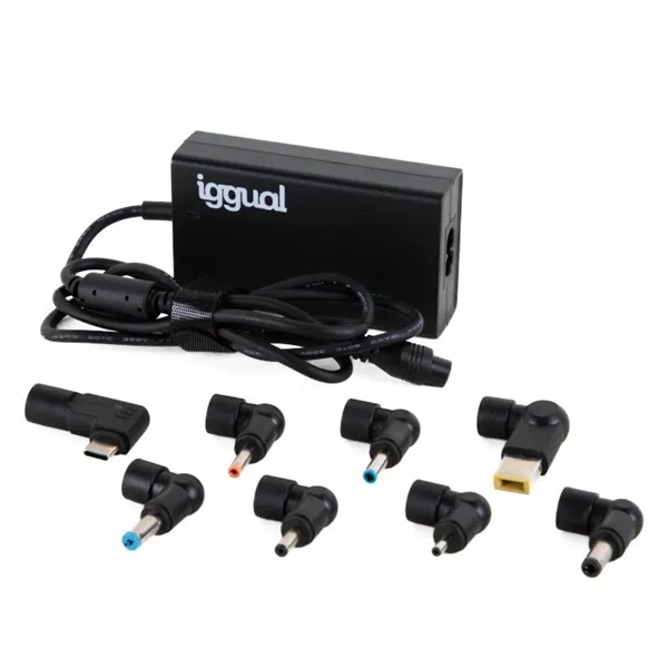 Iggual cargador universal automático cua-c-8t-65w