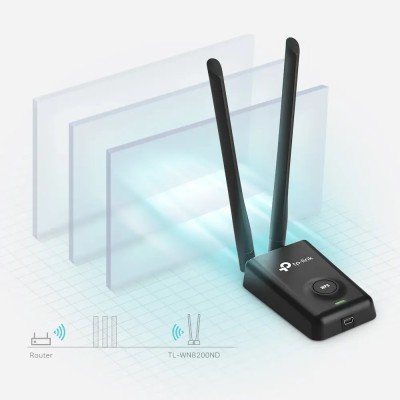 Adaptador USB - WiFi TP-Link TL-WN8200ND/ 300Mbps