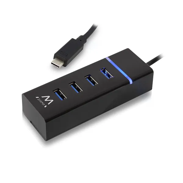 Ewent e1137 hub usb tipo c 4 pueros usb 3.1