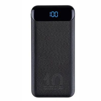 Rivacase va2540 (10000mah) negro qc/pd 20w, lcd