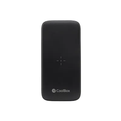 Coolbox powerbank qi 10000mah negro