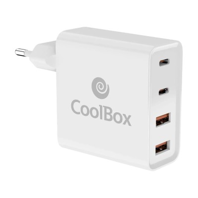 Coolbox cargador usb qc3.0 + pd100w