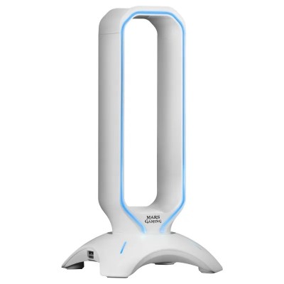 Mars gaming soporte auricular mhhx 2in1 blanco