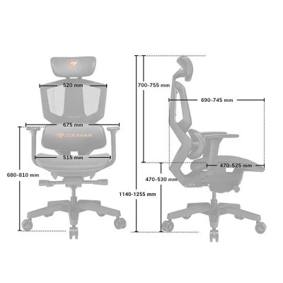 Cougar silla gaming argo one 150 kg