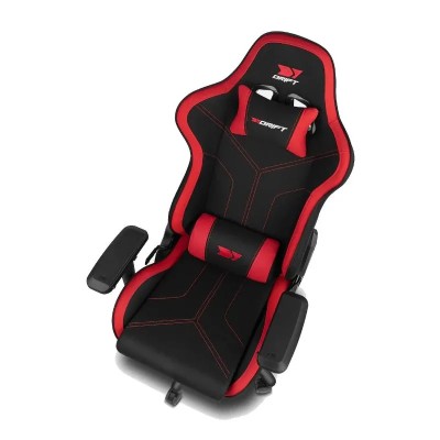 Drift DR110 Negra/Roja Silla Profesional Gaming Cojines