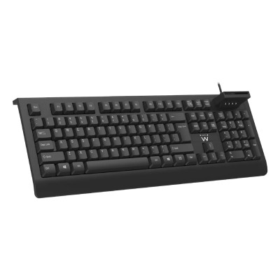 Ewent EW3286 teclado Universal USB QWERTY Español Negro