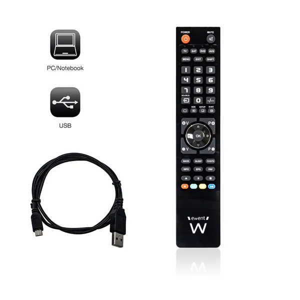 Ewent ew1570 mando tv 4 en 1 programable x cable