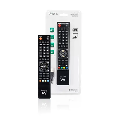 Ewent ew1570 mando tv 4 en 1 programable x cable