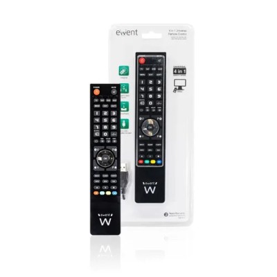 Ewent ew1570 mando tv 4 en 1 programable x cable