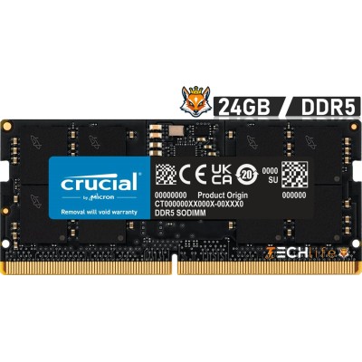 Crucial 24GB DDR5 a 5600MHZ CL46 1.1v - Memoria SODIMM