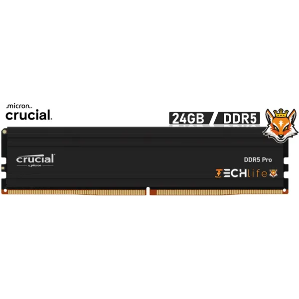 Crucial PRO 24GB DDR5 a 5600MHz CL46 1.1v