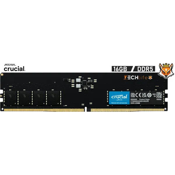 Crucial 16GB DDR5 a 5200MHz CL42 1.1v