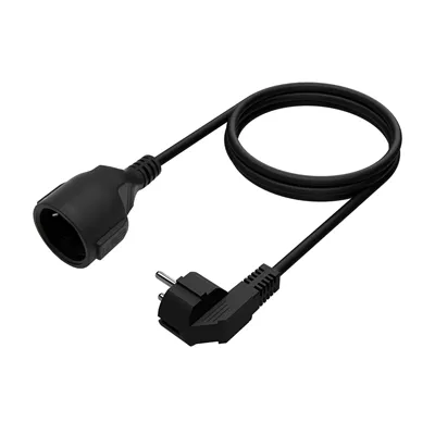 Cable Alargador de Alimentación Aisens A132-0601/ CEE7 Macho -