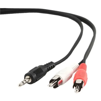 Gembird cable audio 3.5mm(m) a 2 rca(m) 2.5 mts