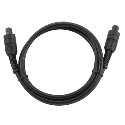 Gembird cable audio optico toslink 1 mts negro