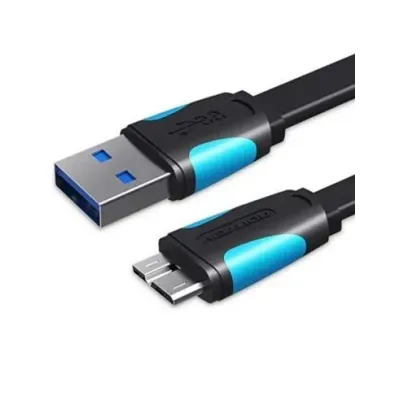 Cable USB 3.0 Vention VAS-A12-B100/ MicroUSB Macho - USB Macho/