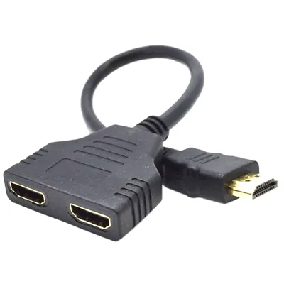 Gembird cable adaptador hdmi(m) a 2xhdmi(h) 0.2mts