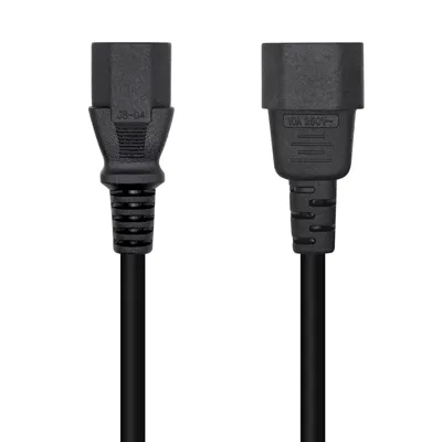 Cable Alimentación Aisens A132-0532/ IEC C13 Hembra - IEC C14