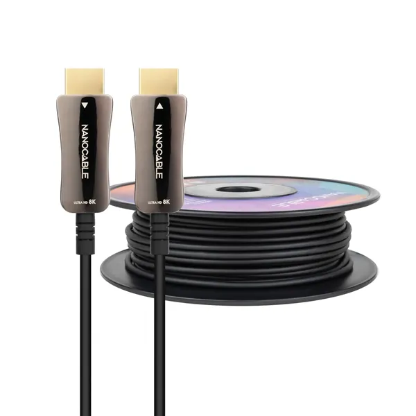 Nanocable cable hdmi v2.1 aoc 8k@60hz 50 m