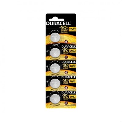 Duracell pila boton litio cr2032 3v blister*5