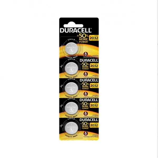 Duracell pila boton litio cr2032 3v blister*5