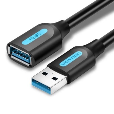 Cable Alargador USB 3.0 Vention CBHBF/ USB Macho - USB Hembra/