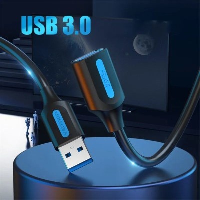 Cable Alargador USB 3.0 Vention CBHBF/ USB Macho - USB Hembra/