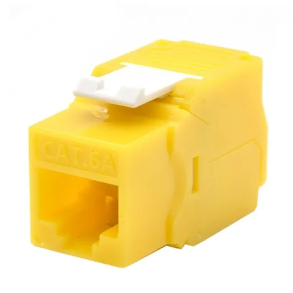 Wp keystone cat. 6a utp rj45/hembra amarillo