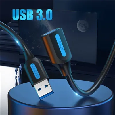 Cable Alargador USB 3.0 Vention CBHBG/ USB Macho - USB Hembra/