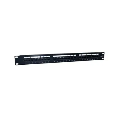 2lan patch panel 19" cat6a 24 puertos utp