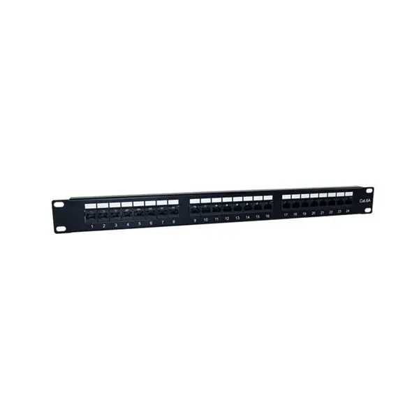 2lan patch panel 19" cat6a 24 puertos utp