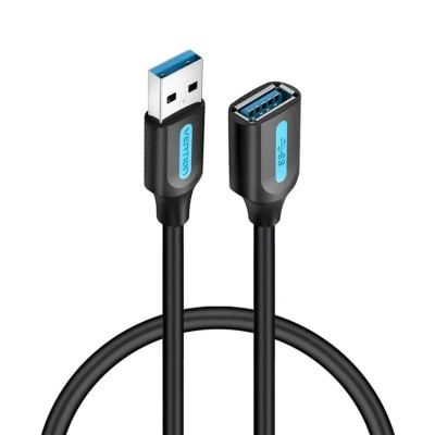 Cable Alargador USB 3.0 Vention CBHBH/ USB Macho - USB Hembra/