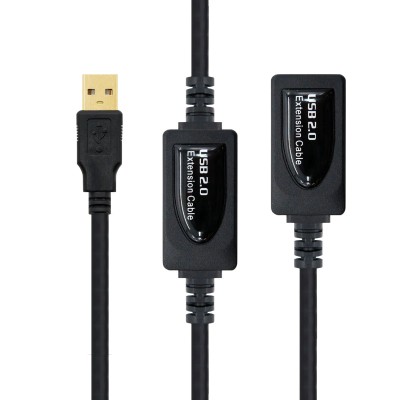 Cable Alargador USB 2.0 Nanocable 10.01.0213/ USB Macho - USB