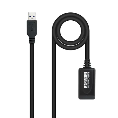 Cable Alargador USB 3.0 con Amplificador Nanocable 10.01.0311/