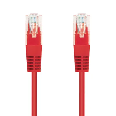 Nanocable cable red cruzado cat.5e utp rojo 1 m