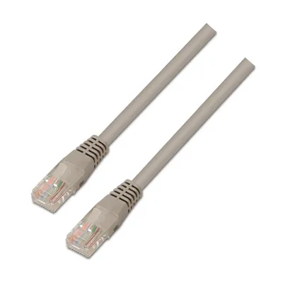 Aisens latiguillo rj45 cat.6 utp 2.0m gris cobre